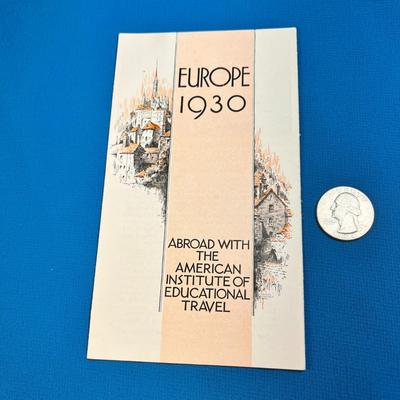 VINTAGE EDUCATIONAL TRAVEL TOURS CATALOGUE FROM 1930 