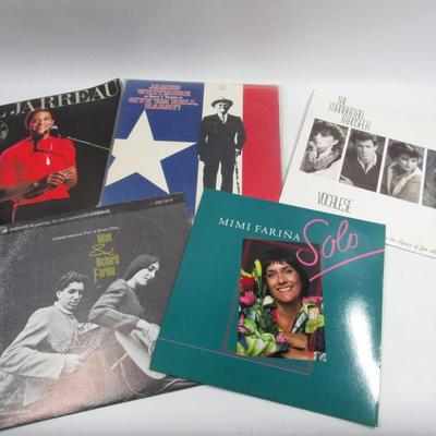 33 rpm Vinyl Record Album Lot - 5 album lot - various