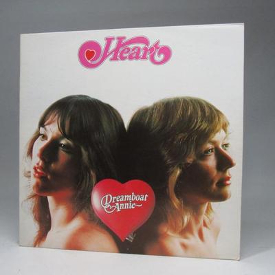 LP Vinyl Heart Dreamboat Annie Record Album Mushroom Records Crazy on You, Magic Man, near mint 33rpm