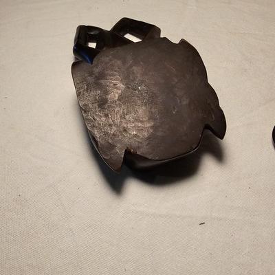 Vintage Wooden Beetle Box & Wooden Ladle (BS-JS)