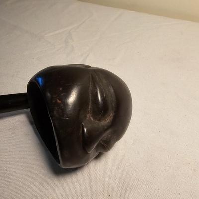 Vintage Wooden Beetle Box & Wooden Ladle (BS-JS)