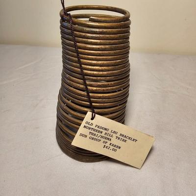 Set of 3 Metal Burmese Bracelets (BS-JS)