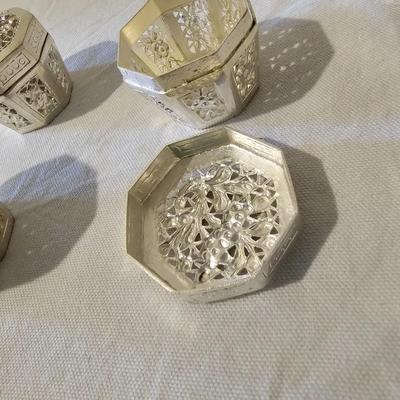 Silver Color Betel Nut Serving Set (BS-JS)