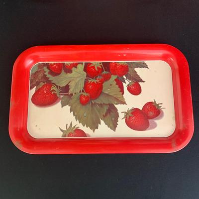 Epoch Strawberry Time Tea Cups and Pitcher plus other Strawberry Themed Treasures (K-KW)