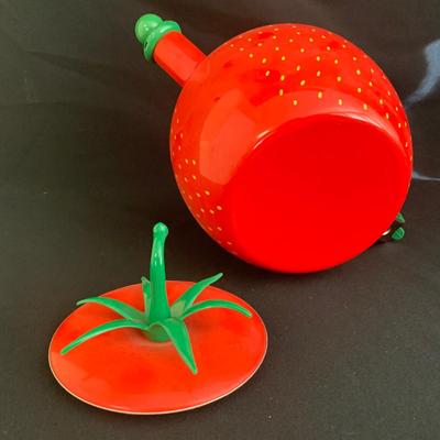 Epoch Strawberry Time Tea Cups and Pitcher plus other Strawberry Themed Treasures (K-KW)