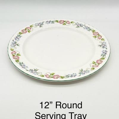 ROYAL WORCESTER ~ English Garden ~ Three Piece Place Setting For Ten ~ With Assortment Of Serving Pieces