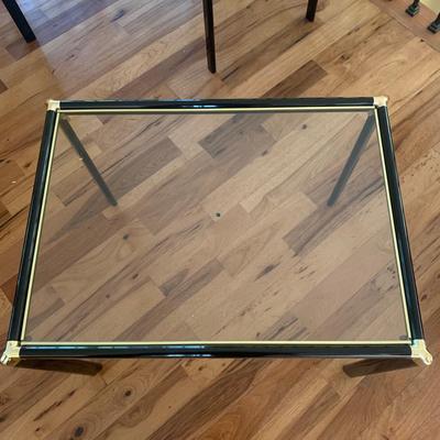 Glass Console Table with Matching Side Tables (LR-KW)