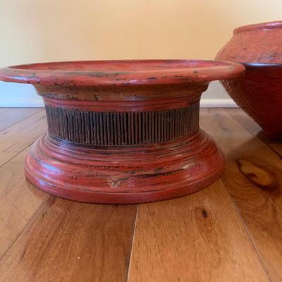 Burmese Ceremonial Offering Vessels (LR-KW)