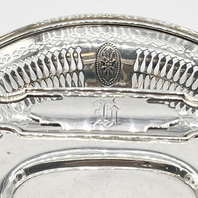 FRANK M. WHITING ~ Sterling Silver (925) Vintage Pierced Basket ~ Excellent Condition