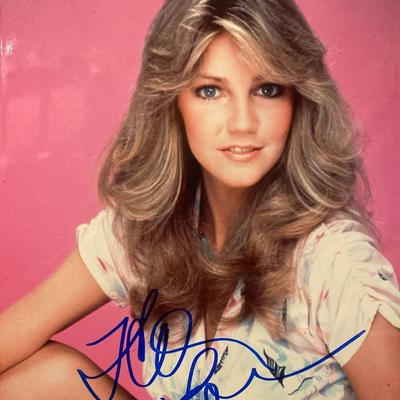 Heather Locklear signed photo