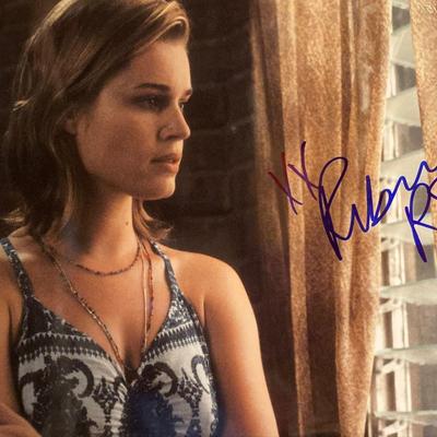Godsend Rebecca Romijn signed movie photo
