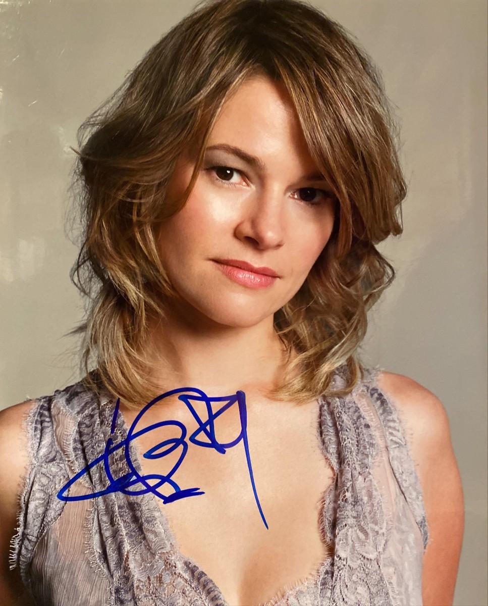Leisha Hailey signed photo