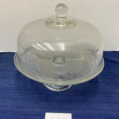 Pedestal Cake Plate and Dome