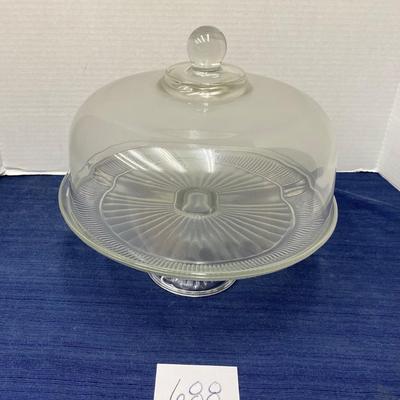 Pedestal Cake Plate and Dome