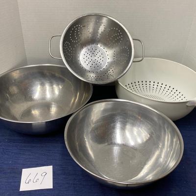Bowls and Strainers