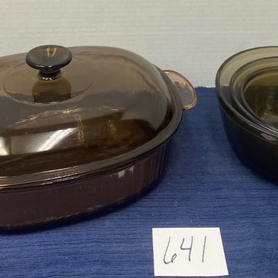 Mixing Bowls and Casserole Dish