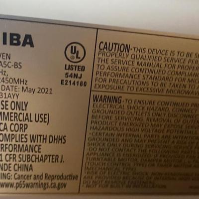 Toshiba Microwave
