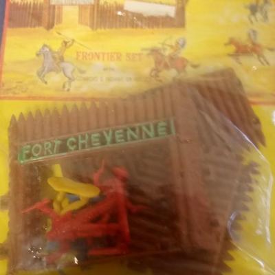 LOT 114 TWO FORT CHEYENNE SMALL PLAYSETS