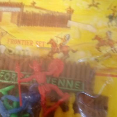 LOT 114 TWO FORT CHEYENNE SMALL PLAYSETS