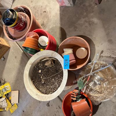 Plastic planters