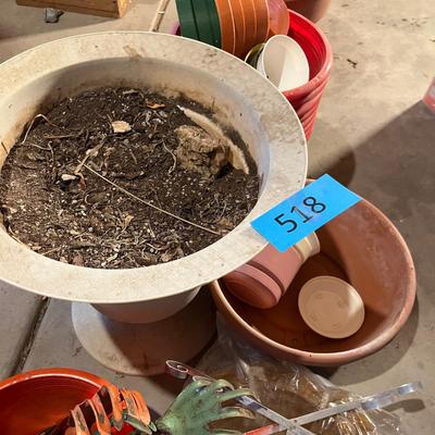 Plastic planters