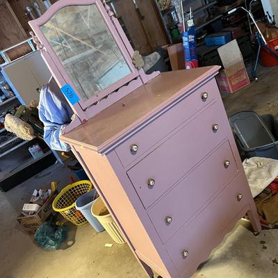 Pink Dresser
