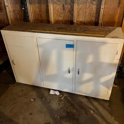 Vintage 3 door cabinet