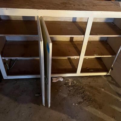 Vintage 3 door cabinet