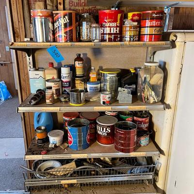 Shelf full of stuff
