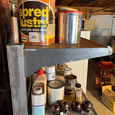 Shelf full of stuff