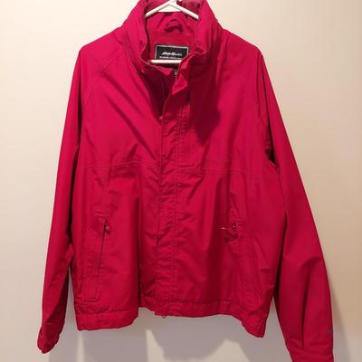 Size Large Eddie Bauer Coats, Oscar de la Renta Sweaters and more (PB-BBL)