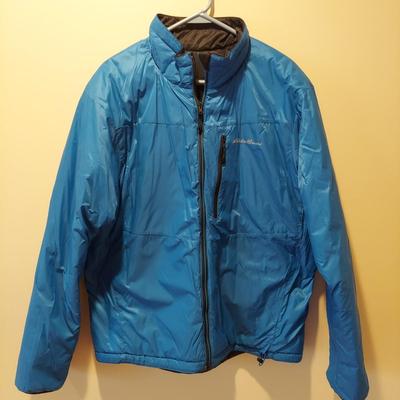 Size Large Eddie Bauer Coats, Oscar de la Renta Sweaters and more (PB-BBL)