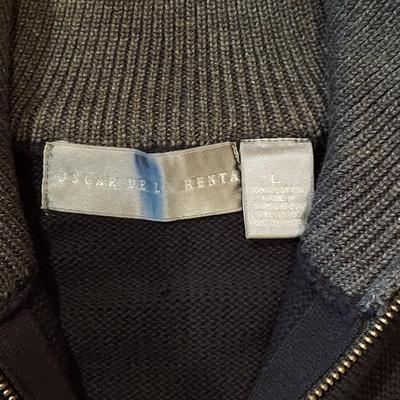 Size Large Eddie Bauer Coats, Oscar de la Renta Sweaters and more (PB-BBL)