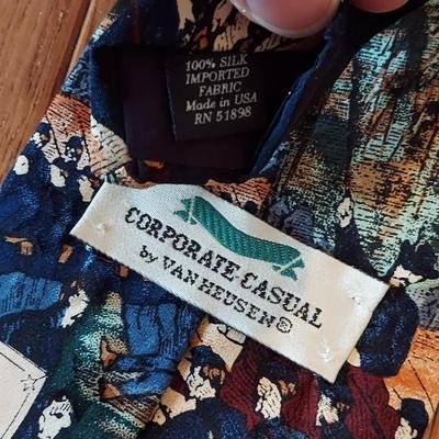 Silk Ties by Calvin Klein, Brooks Brothers, Izod and more (PB-BBL)