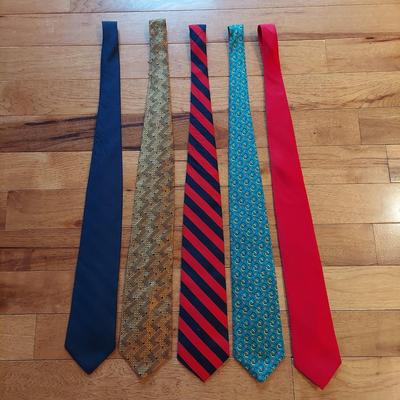 Silk Ties by Calvin Klein, Brooks Brothers, Izod and more (PB-BBL)