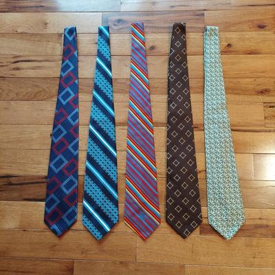 Silk Ties by Calvin Klein, Brooks Brothers, Izod and more (PB-BBL)