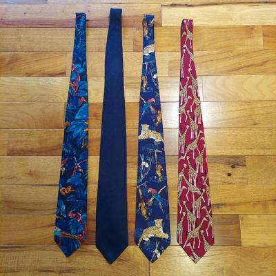 Silk Ties by Calvin Klein, Brooks Brothers, Izod and more (PB-BBL)