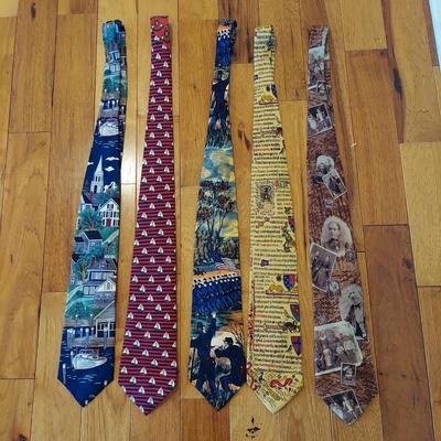 Silk Ties by Calvin Klein, Brooks Brothers, Izod and more (PB-BBL)