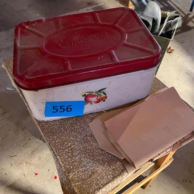 Vintage bread box