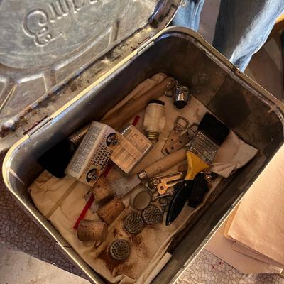 Vintage bread box