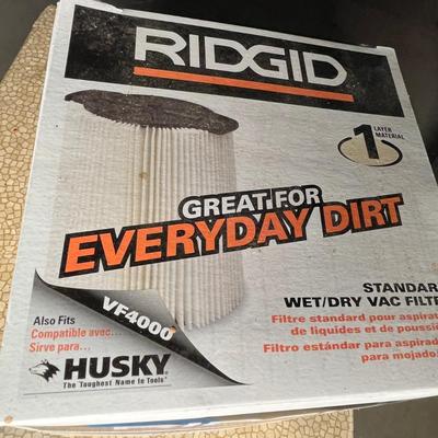 Ridgid Shop Vac air filter