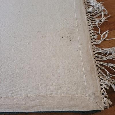 Set of Four Tufted Floral Area Rugs (LR-CE)