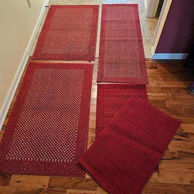 Set of Five Area Rugs (LR-CE)