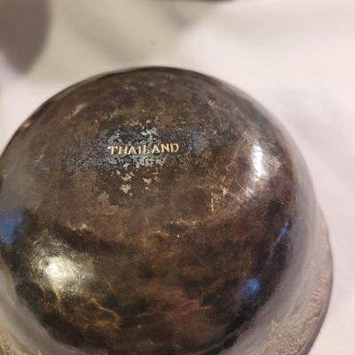 Thai Brass Plates and Bowls (LR-CE)