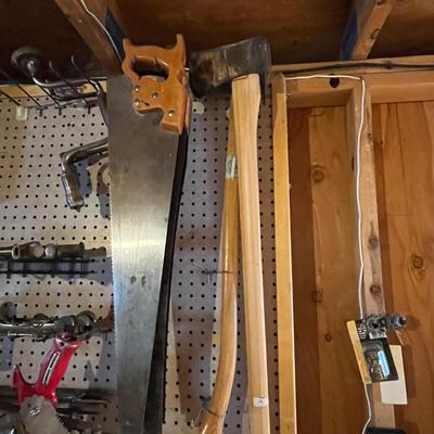 Wall of tools & other
