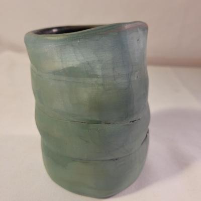 Artist Stamped Ceramic Vase (LR-CE)