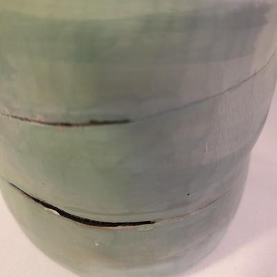 Artist Stamped Ceramic Vase (LR-CE)