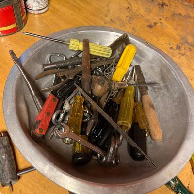 Bowl of tools!