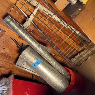 Metal ware pile