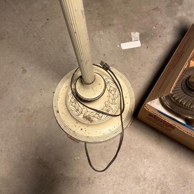 Old lamp parts & pieces.